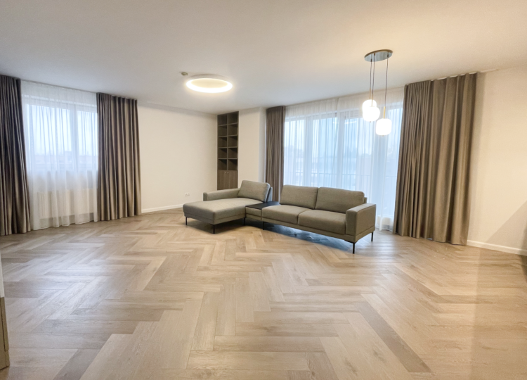 Trijų kambarių naujos statybos butas nuomai
